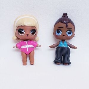 Cherry Family Set of 2 Authentic L.O.L! Surprise Dolls Siblings Slick & Cherry